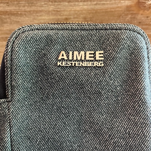 Aimee Kestenberg Denim Printed Leather Crossbody - Picture 3 of 7